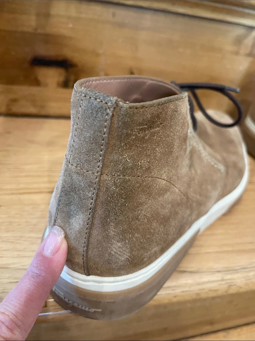 Salvatore Ferragamo soft suede
